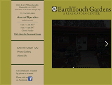 Tablet Screenshot of earthtouchgc.com
